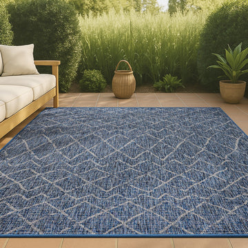 Madaba Moroccan Trellis Indoor/outdoor Area Rug